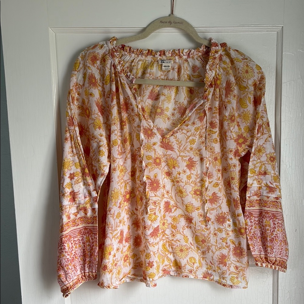 Floral Print Women's Top